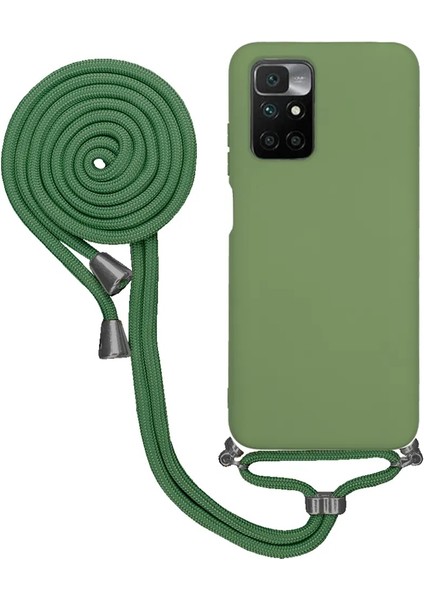 Xiaomi Poco M4 Pro 4g Uyumlu Kılıf Silikon Boyundan Askılı Ipli Lansman Kapak Renkli Tpu