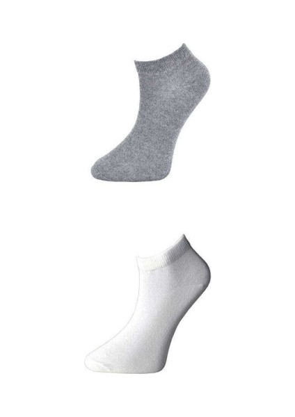 Gri ve Beyaz Kadın Bilek Çorap 3 çift fiyatları