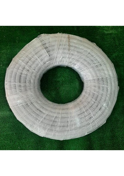 1 1/4" Lavabo Sifon Opak Hortum 50 Metre Beyaz Tahliye Hortumu