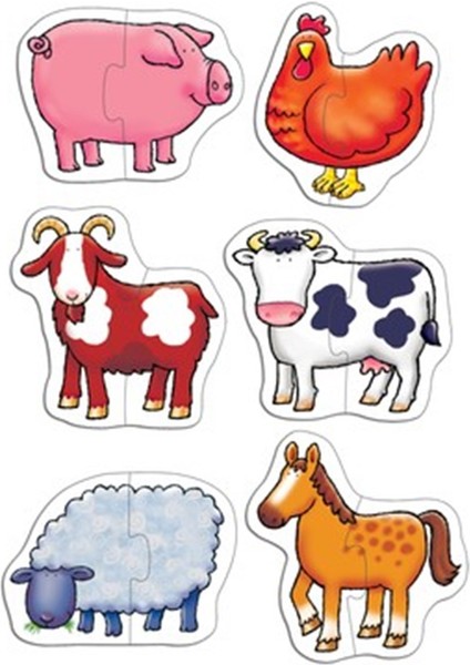 Farmyard 2 Parçalı Puzzle