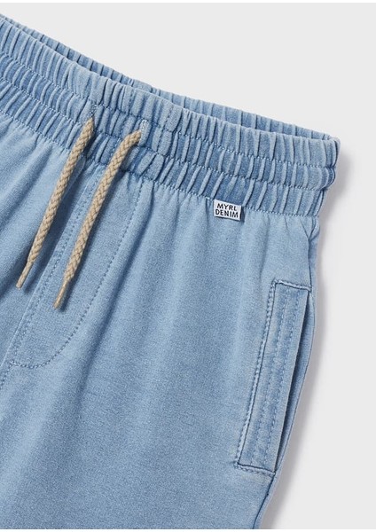 Erkek Çocuk Bağcıklı Pantolon Mavi 3516 fırsatları