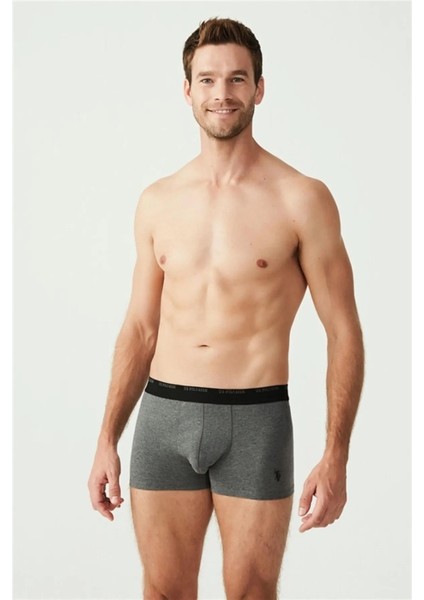 Erkek 3 Lü Likralı Coton Lacivert- Lacivert Baskılı-Lacivert Melanj Boxer 80338 fiyatları