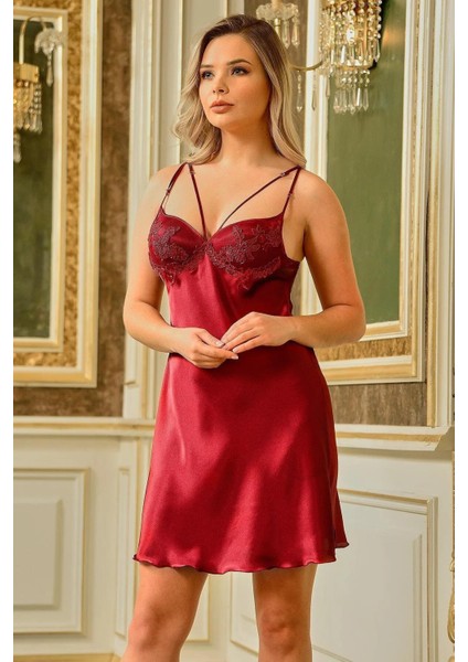 BARİNA 8688 BAYAN KISA SATEN BORDO 6 LI SET fırsatları