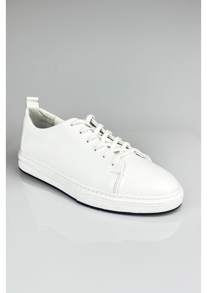 Hakiki Deri Beyaz Erkek Sneaker fiyatları
