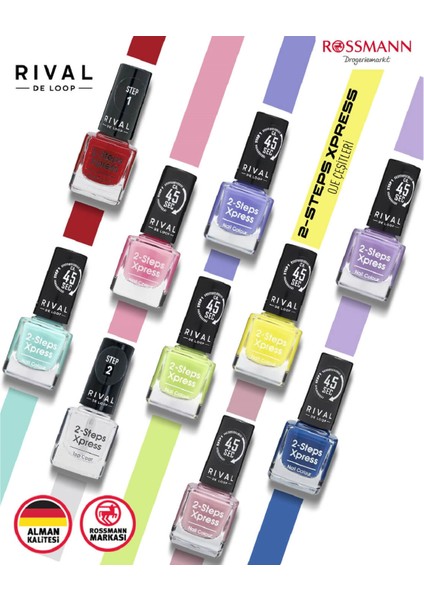 Oje 2 Steps Xpress No:19 8 ml
