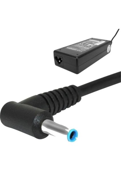 19.5 Volt 7.7 Amper 4.5 mm 3.0 mm Hp Adaptör Mavi Iğneli 7.7 Amper Adaptör