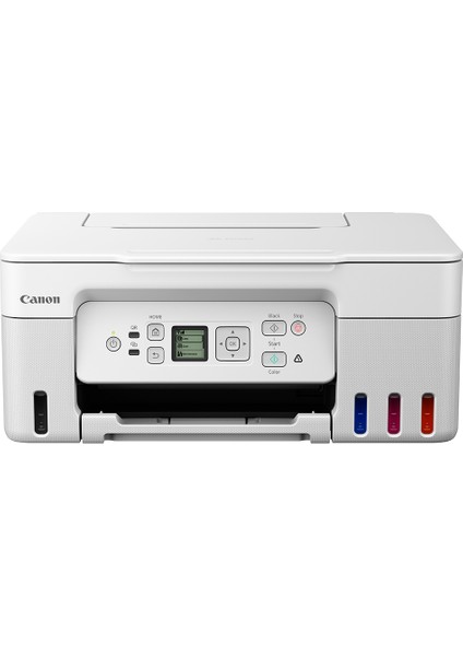 PIXMA G3470 Çok Fonksiyonlu Renkli Mürekkep Tanklı Beyaz Yazıcı/Tarama + Fotokopi/Wifi (Canon Eurasia Garantili)