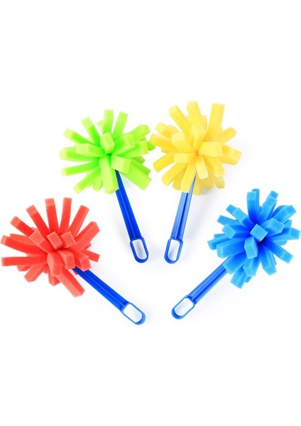 5 Paket Sünger Damga Çubuğu Patlama Fırçası (Yurt Dışından)