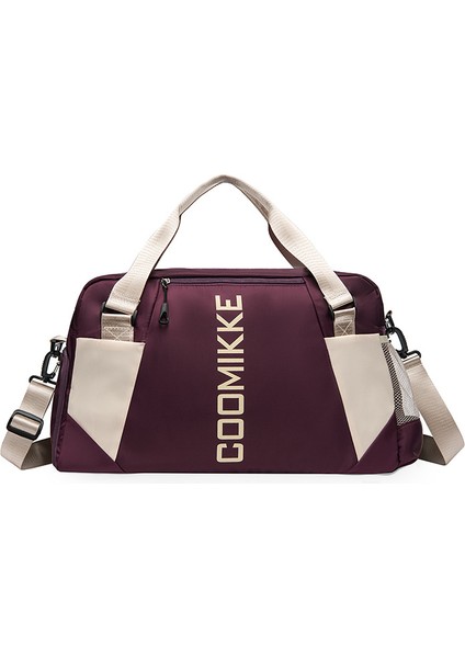 Mavi Önü Cepli Uzun Askılı Seyahat Fitnes ve Spor Çantası (Yurt Dışından)