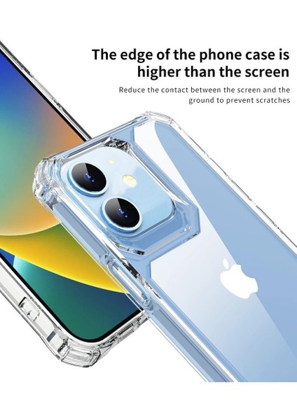 Apple iPhone 12 Kılıf Darbe Korumalı Hopörlör Korumalı Alp Şeffaf modelleri