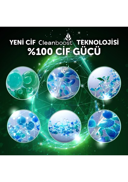 Doğanın Gücü Çok Amaçlı Yüzey Temizleyici Sprey Yağ ve Kir Leke Çıkarıcı Cleanboost Teknolojisi Limon & Karbonat 750 ML