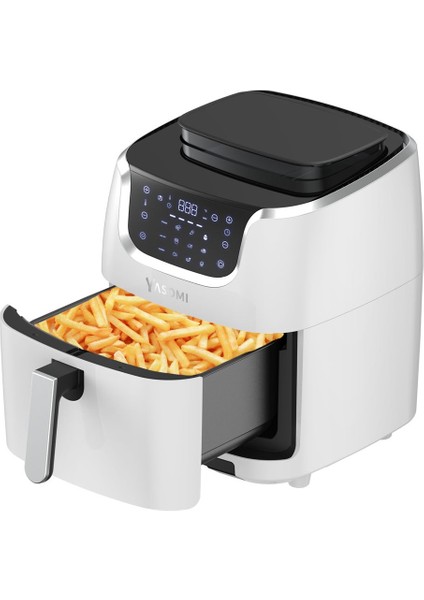 Y77 Xxl Buharli Airfryer 7lt 1700  BEYAZ