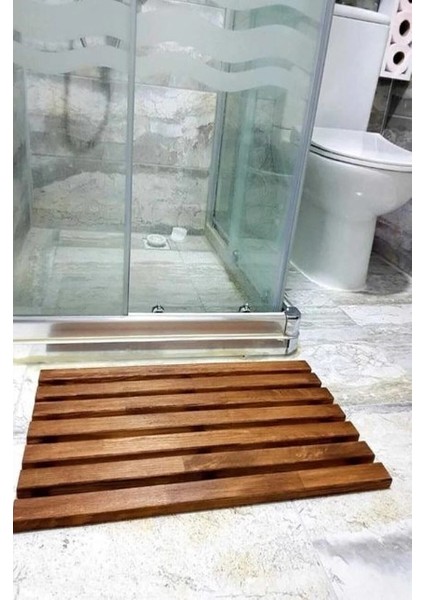 Ahşap Banyo Paspası