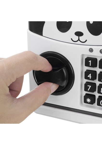Panda Kasa Şeklinde Elektronik Şifreli Atm Kasa Kumbara