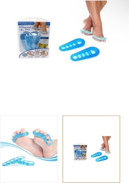 Pampared Toes Silikon Ayak Şekil Düzeltici