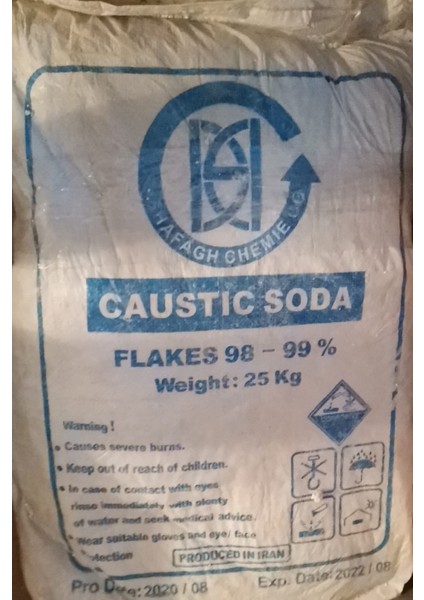 Lavabo Açıcı / Payet Kostik 25 kg Sodyum Hidroksit