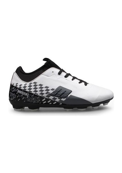 Krampon Futbol Ayakkabısı Beyaz Siyah 1139