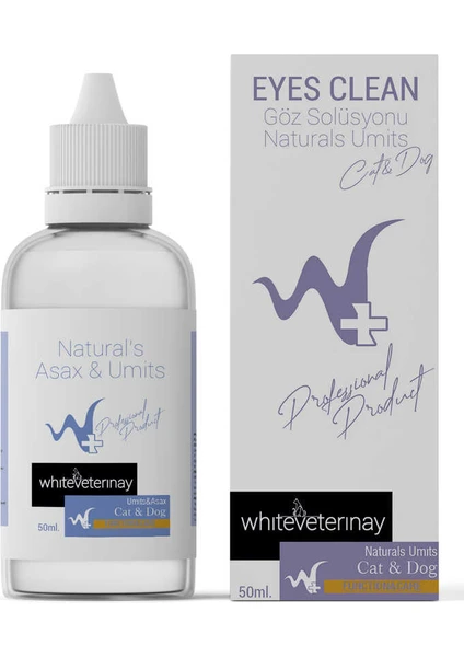 Whiteveterinay Eyes Clean 50 ml ( Kedi ve Köpekler Için Göz Solisyonu )