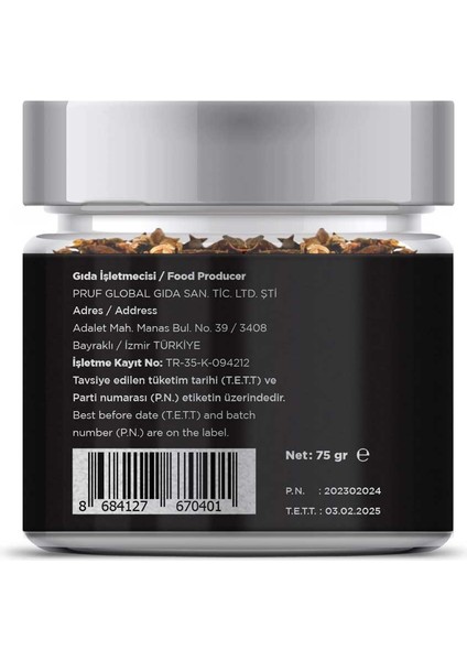 Karanfil Tane 70 Gr. Cam Kavanoz