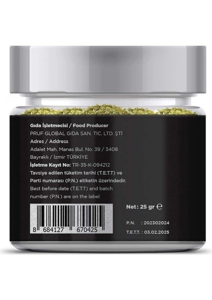 Kekik Bilye 25 Gr. Cam Kavanoz