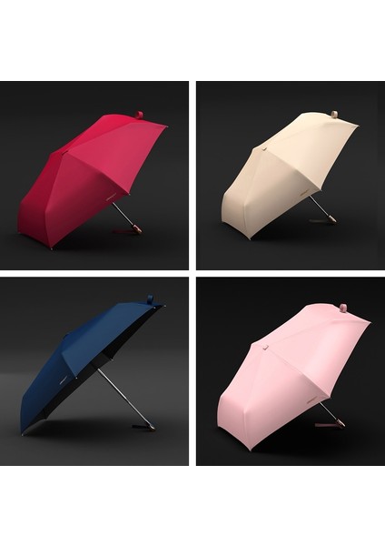 Olycat Black Tutkal Sunside Anti-Uv Umbrla Kırmızı (Yurt Dışından)