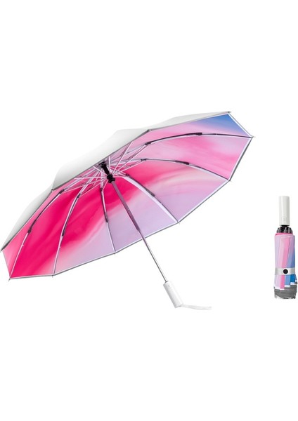 3021 Güneş Geçirmez Umbrla Açık Pembe (Yurt Dışından)