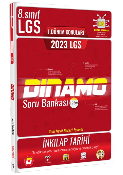 2023 LGS 1. Dönem Inkılap Tarihi Dinamo Soru Bankası