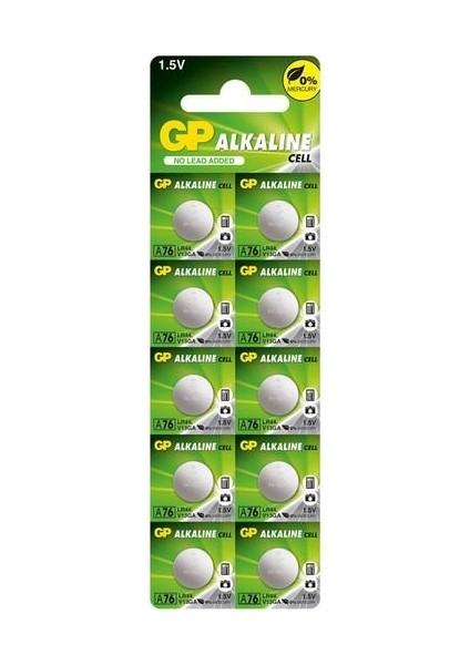 A76 Pil 1.5 V 5 'li