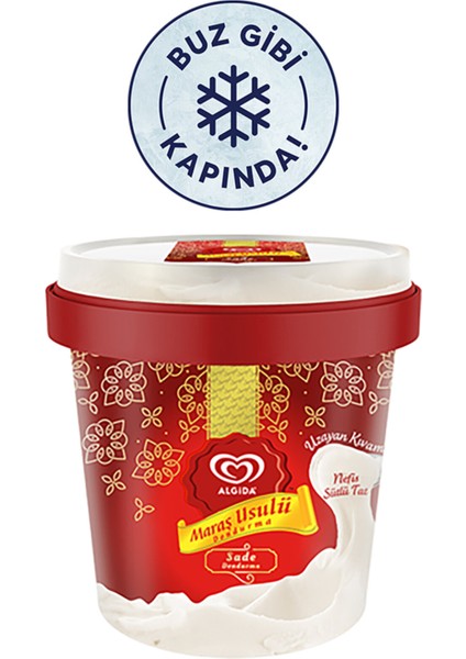 Maraş Usulü, Sade Dondurma Cup 105 ml