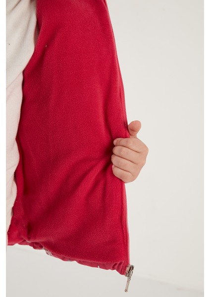 Ekstra Dolgulu İçi Yumuşak Polarlı Kapüşonlu Şişme Mont Kız Çocuk MONT 5763001 indirimleri