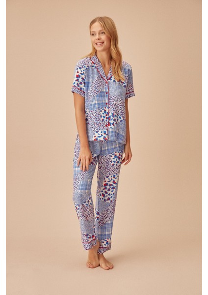 Jane Maskülen Pijama Takımı