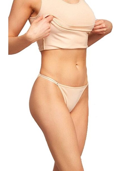 Basic Yanları Ipli 2 Li Ten Külot Seti fiyatları