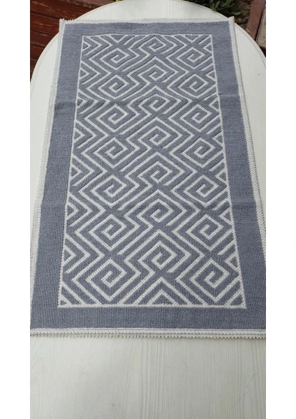 Tekslci Organik Naturel Pamuklu Kilim  Pamuklu 60 x 100 cm