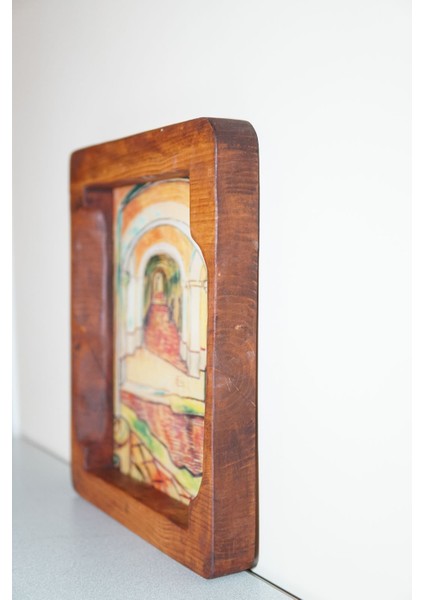 Saint-Paul Hastanesi Koridoru Van Gogh Kütük Tablo modelleri