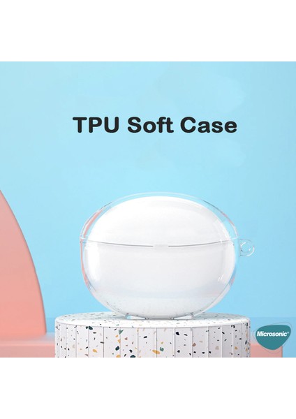 Oppo Enco Air 2 Pro Kılıf Transparent Clear Soft Şeffaf