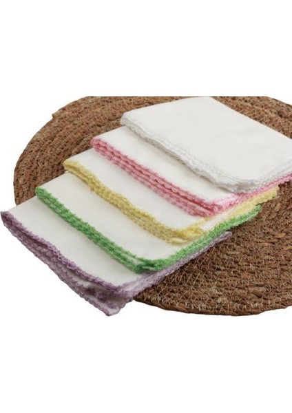 Kız Bebek Ağız Mendili (22CMX22CM) - 10LU Paket fiyatları