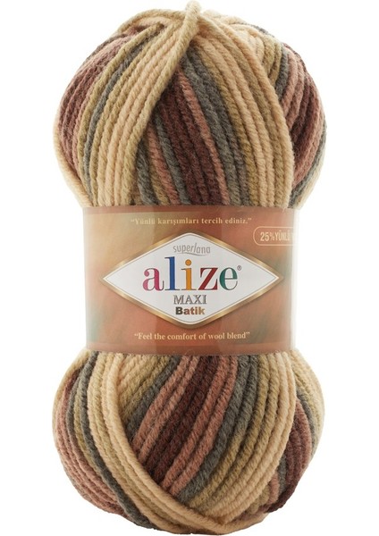 Süperlana Maxi Batik 7804