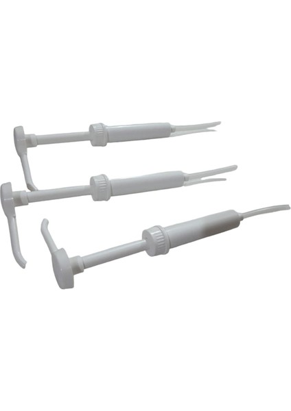 3 Adet Ketçap & Mayonez Kova Pompası Boy 32 cm