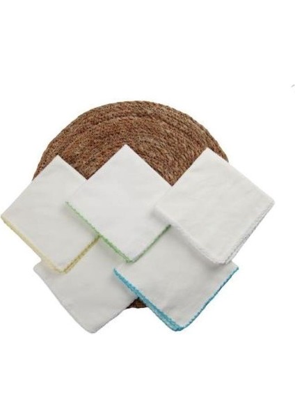 Erkek Bebek Ağız Mendili (22CMX22CM) - 10LU Paket