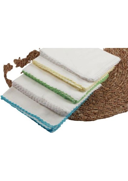 Erkek Bebek Ağız Mendili (22CMX22CM) - 10LU Paket modelleri