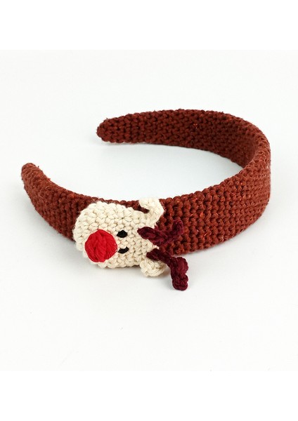 Woody Cord El Örgüsü Kız Çocuk-Genç Taç Geyikli modelleri