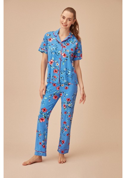 Kelly Maskülen Pijama Takımı