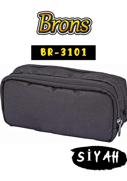 Çift Gözlü Kalemlik BR-3101 Renk Seçmeli