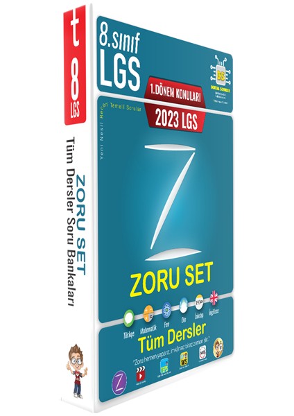 2023 LGS 1. Dönem Zoru Bankası Tüm Dersler Seti