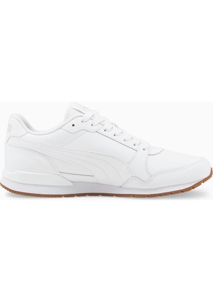 St Runner V3 L - Erkek Deri Beyaz Spor Ayakkabı - 384855 05 fiyatları