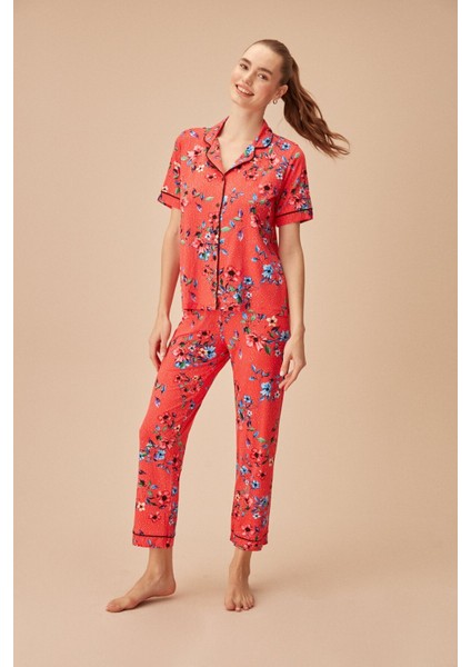 Kelly Maskülen Pijama Takımı
