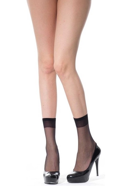 6 Adet Fit Soket Çorap 15 Denye 500 Siyah fiyatları