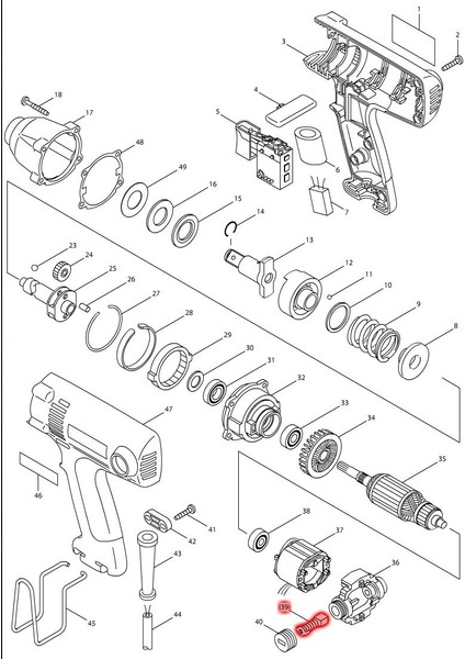 Makita 6953 Kömür Fırça CB-411 Ürün Kodu 195010-1