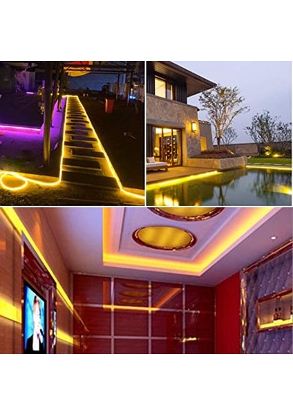 Neon Hortum Işık Led Şerit Aydınlatma 220 Volt Fiş Dahil fiyatları