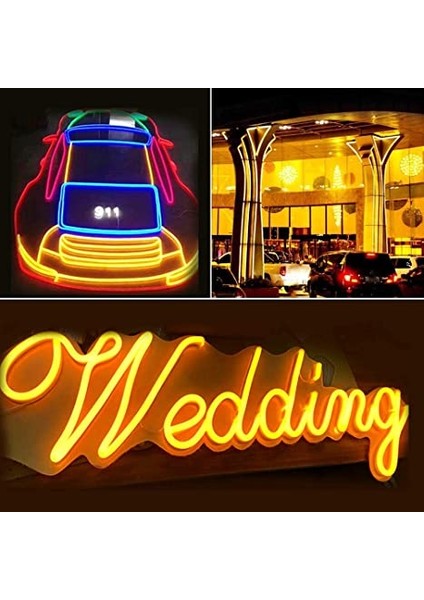 Neon Hortum Işık Led Şerit Aydınlatma 220 Volt Fiş Dahil modelleri